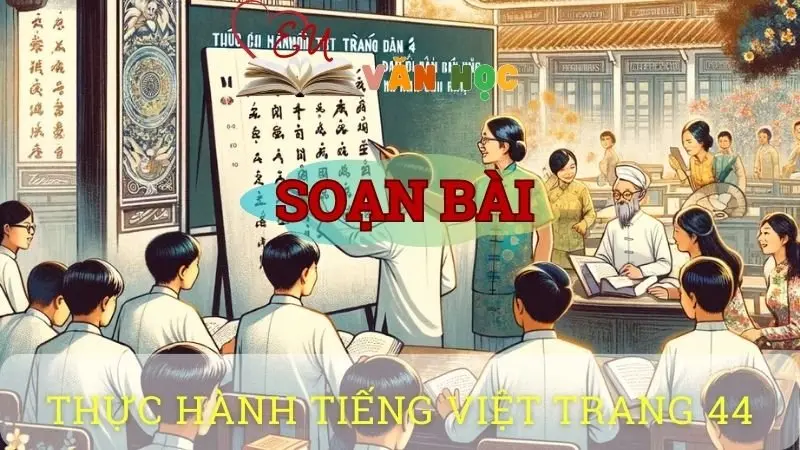 Soạn bài Thực hành tiếng việt trang 44 - Ngữ văn 10 Chân trời sáng tạo