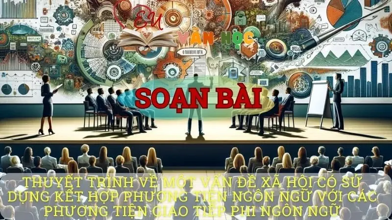 Soạn bài Thuyết trình về một vấn đề xã hội có sử dụng kết hợp phương tiện ngôn ngữ với các phương tiện giao tiếp phi ngôn ngữ - Ngữ văn 10 Chân trời sáng tạo