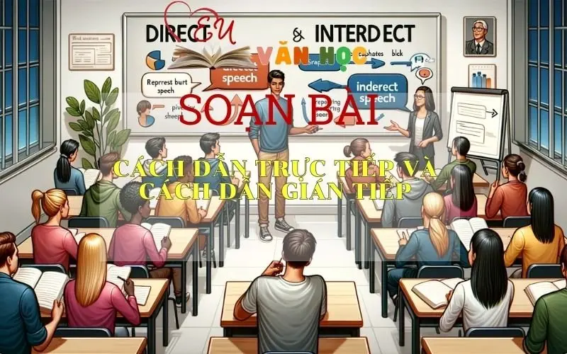 Soạn bài Cách dẫn trực tiếp và cách dẫn gián tiếp - Ngữ văn 9