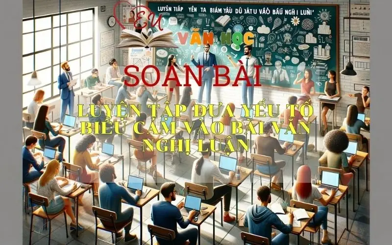 Soạn bài Luyện tập đưa yếu tố biểu cảm vào bài văn nghị luận SGK Ngữ văn 8