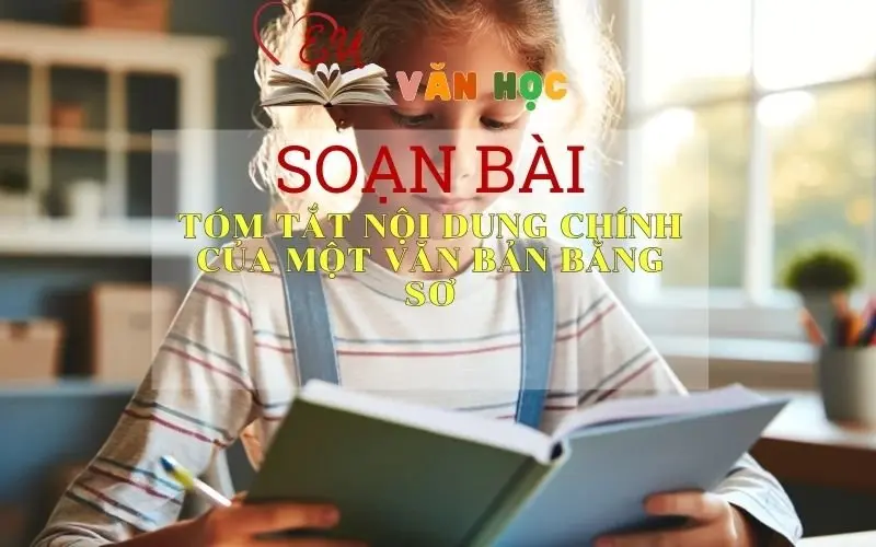 Soạn bài Tóm tắt nội dung chính của một văn bản bằng sơ đồ - Sách Chân Trời Sáng Tạo Ngữ Văn 6 (tập 1)