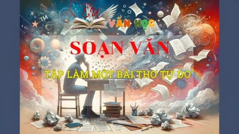 Soạn bài Tập làm một bài thơ tự do - Ngữ văn 8 Kết nối tri thức