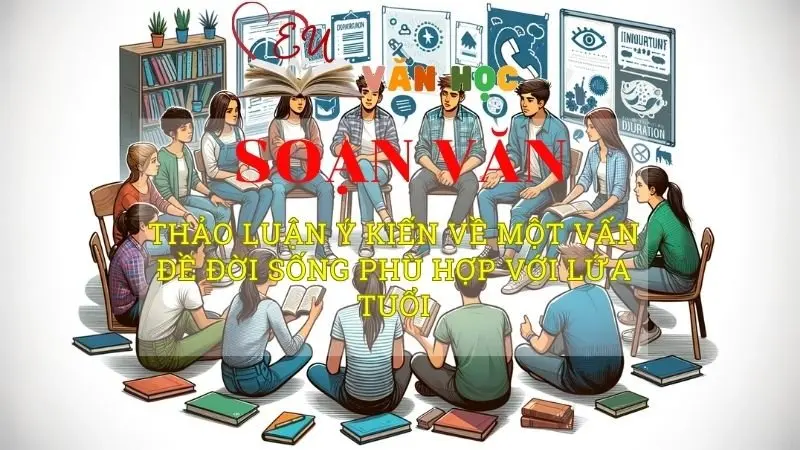 Soạn bài Thảo luận ý kiến về một vấn đề đời sống phù hợp với lứa tuổi - Ngữ văn 8 Kết nối tri thức