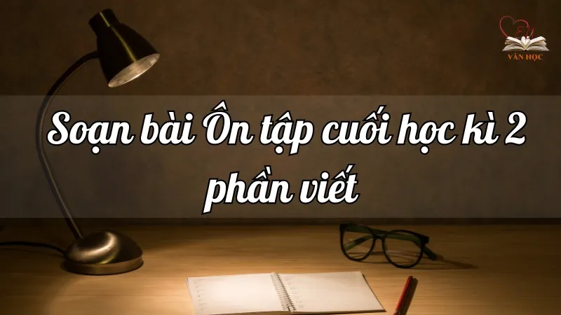 Soạn bài Ôn tập cuối học kì 2 phần viết - Ngữ văn lớp 9 Chân trời sáng tạo 