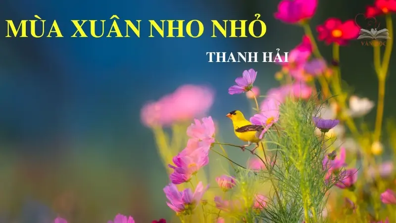 Bài thơ mùa xuân nho nhỏ và ý nghĩa về tình yêu cuộc sống