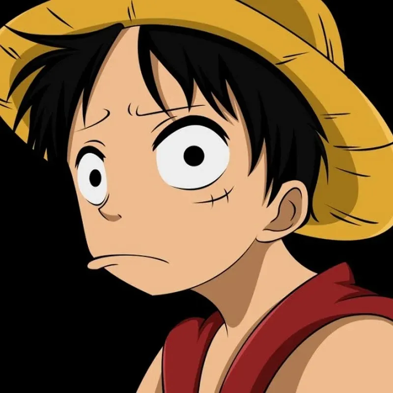 Luffy haki bá vương thể hiện sức mạnh vượt trội của nhân vật