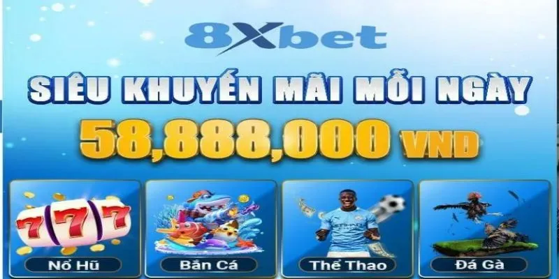 Thưởng nạp khuyến mãi 8XBET lần đầu lên tới 150% Thưởng nạp khuyến mãi 8XBET lần đầu lên tới 150%