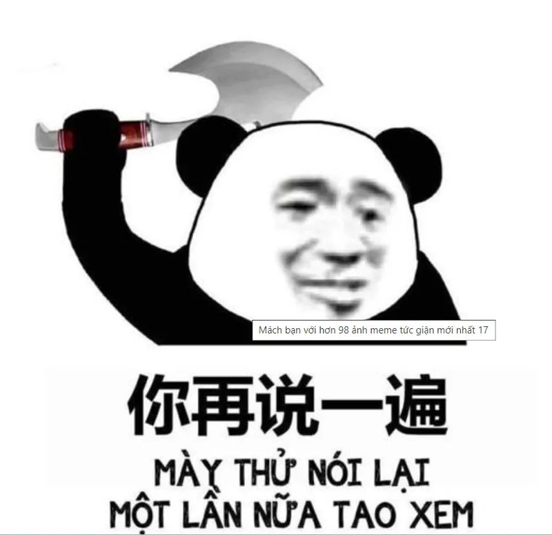 Meme tức chết mang đến những tình huống hài hước và thú vị Meme tức chết mang đến những tình huống hài hước và thú vị