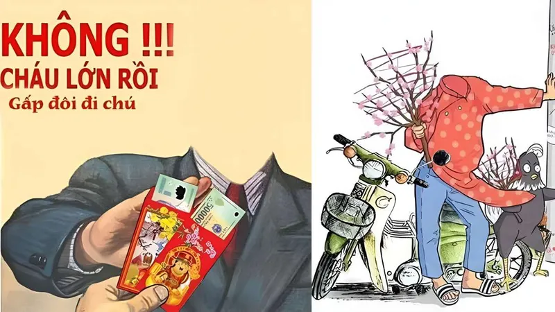 Meme Tết 2024 đang được chia sẻ rầm rộ trên mạng xã hội Meme Tết 2024 đang được chia sẻ rầm rộ trên mạng xã hội