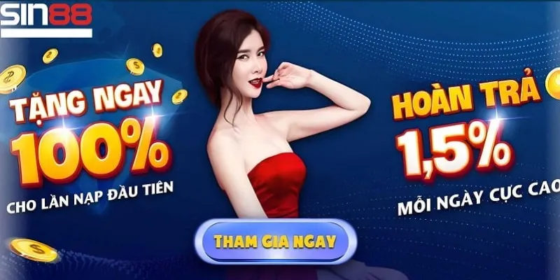 Tổng hợp các khuyến mãi hấp dẫn tại Sin88 hiện nay chi tiết Tổng hợp các khuyến mãi hấp dẫn tại Sin88 hiện nay chi tiết