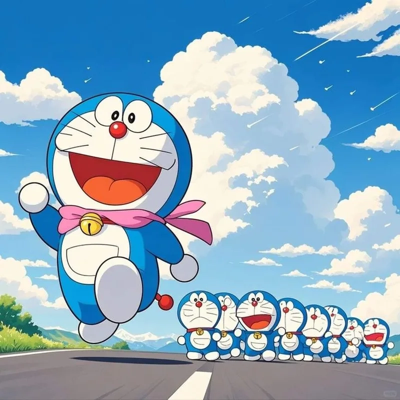 Hình nền điện thoại cute doraemon tạo không khí vui tươi Hình nền điện thoại cute doraemon tạo không khí vui tươi