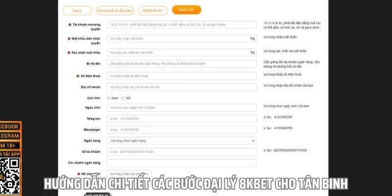 Hướng dẫn chi tiết các bước đại lý 8kbet cho tân binh