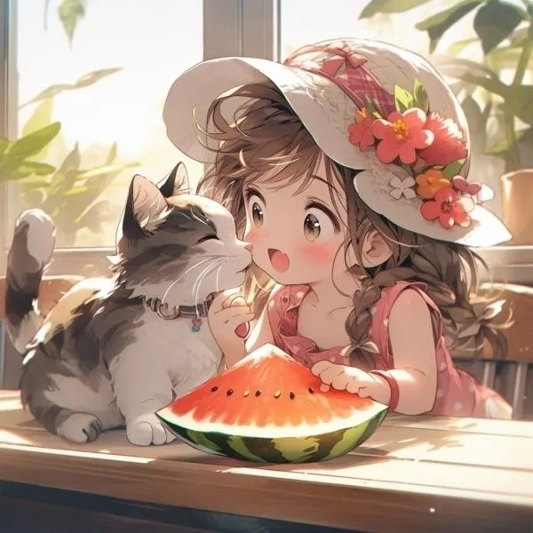 Hình nền quả dưa hấu cute giúp bạn thể hiện phong cách đáng yêu Hình nền quả dưa hấu cute giúp bạn thể hiện phong cách đáng yêu