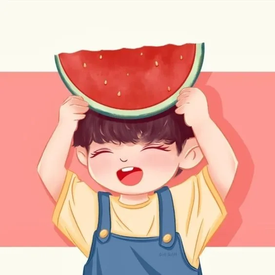 Hình nền cute dưa hấu tạo không khí vui tươi cho không gian sống Hình nền cute dưa hấu tạo không khí vui tươi cho không gian sống