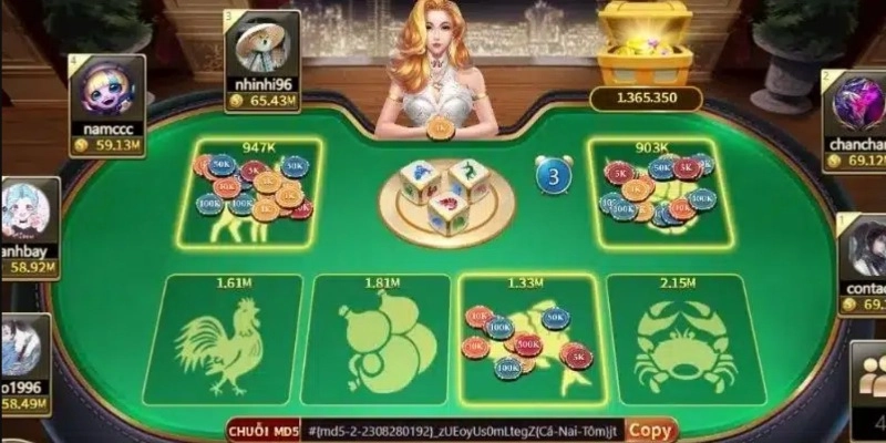 Hướng dẫn cách chơi bầu cua 7Club chi tiết