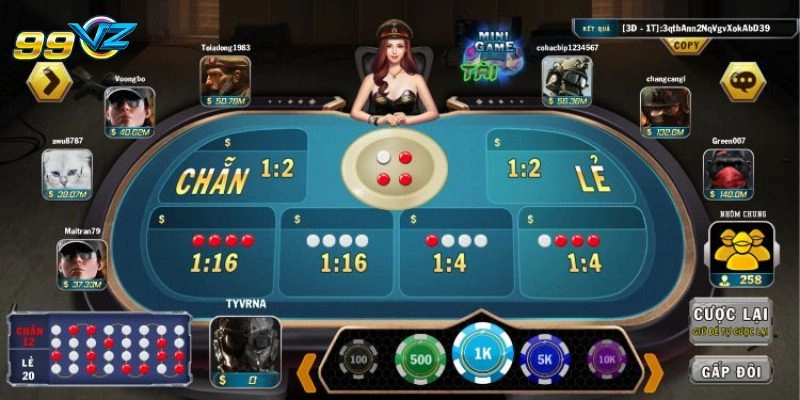 Luật chơi xóc đĩa VZ99 dành cho người mới