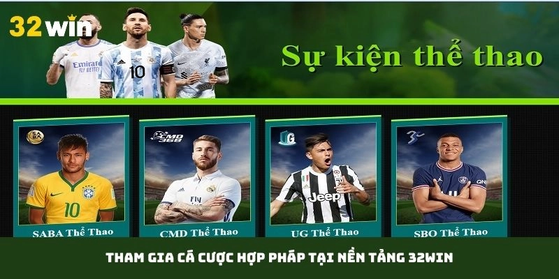 Nhà cái uy tín 32win luôn cung cấp các dịch vụ giải trí và cá cược hợp pháp