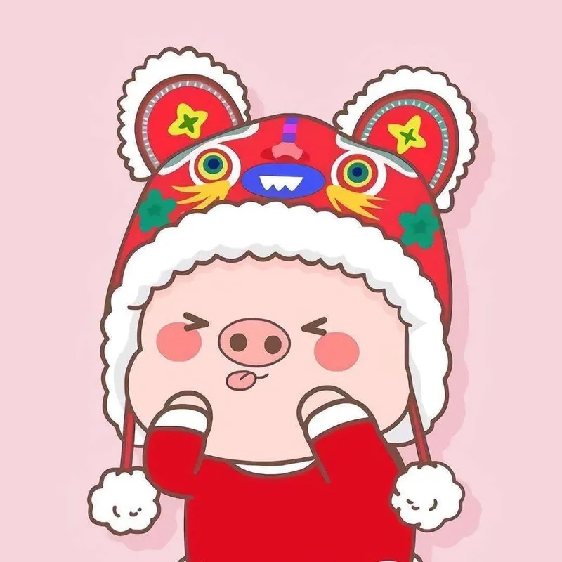 Ảnh heo chibi đẹp dễ thương cho bộ sưu tập cá nhân