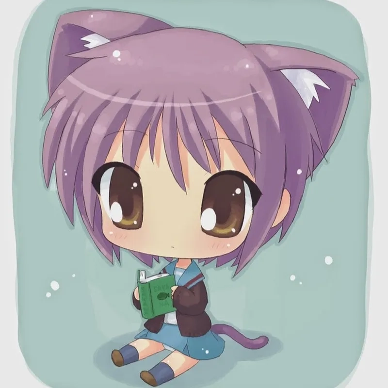 Avatar hình ảnh cute chibi phong cách kawaii đáng yêu 