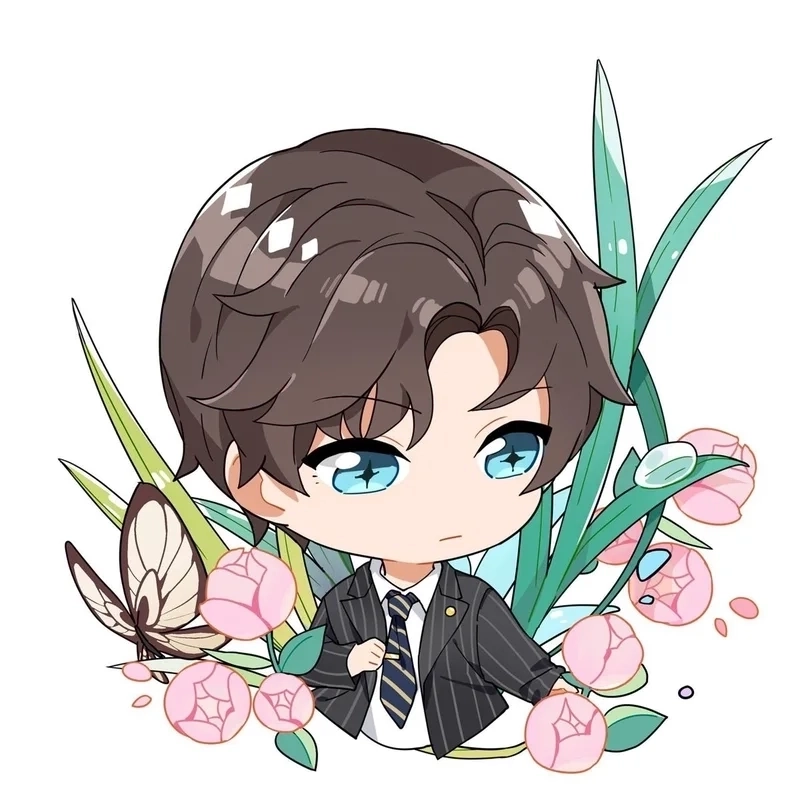 Avatar girl avatar cute anime chibi thần thái Nhật Bản 