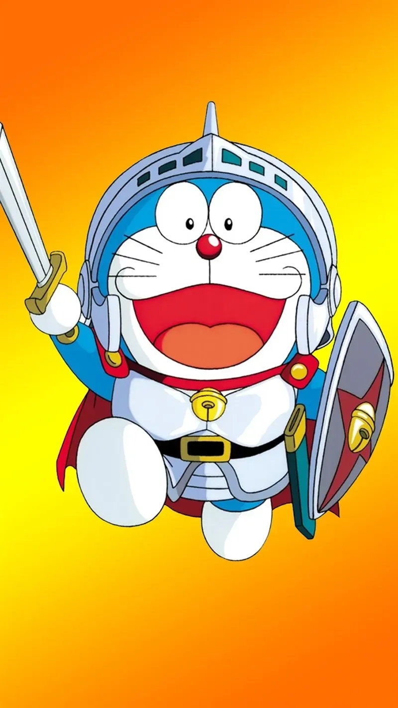 Ảnh chibi Doraemon nét vẽ dễ thương đáng yêu 