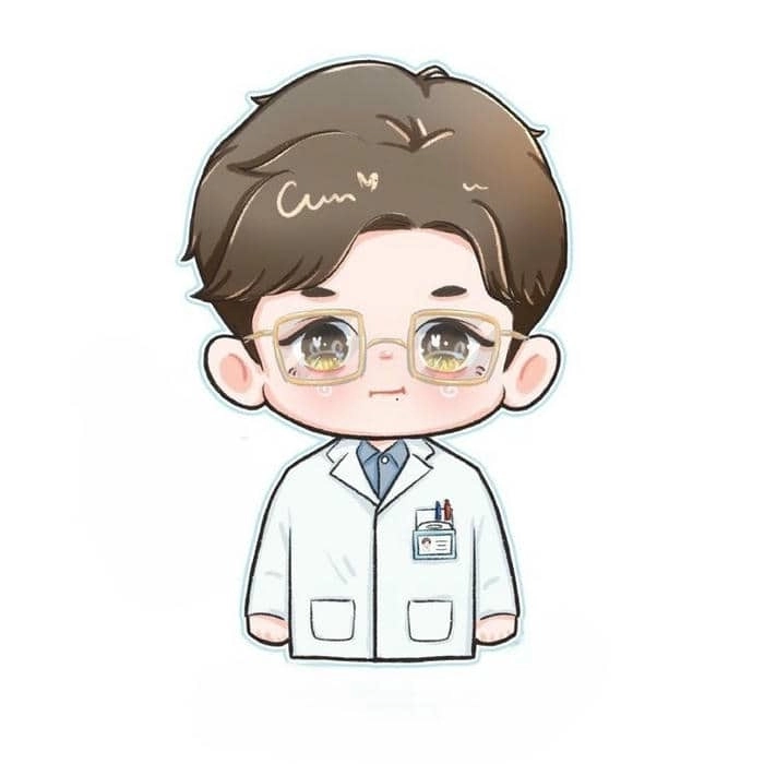 Ảnh cute hoạt hình nét vẽ ngộ nghĩnh đáng yêu 