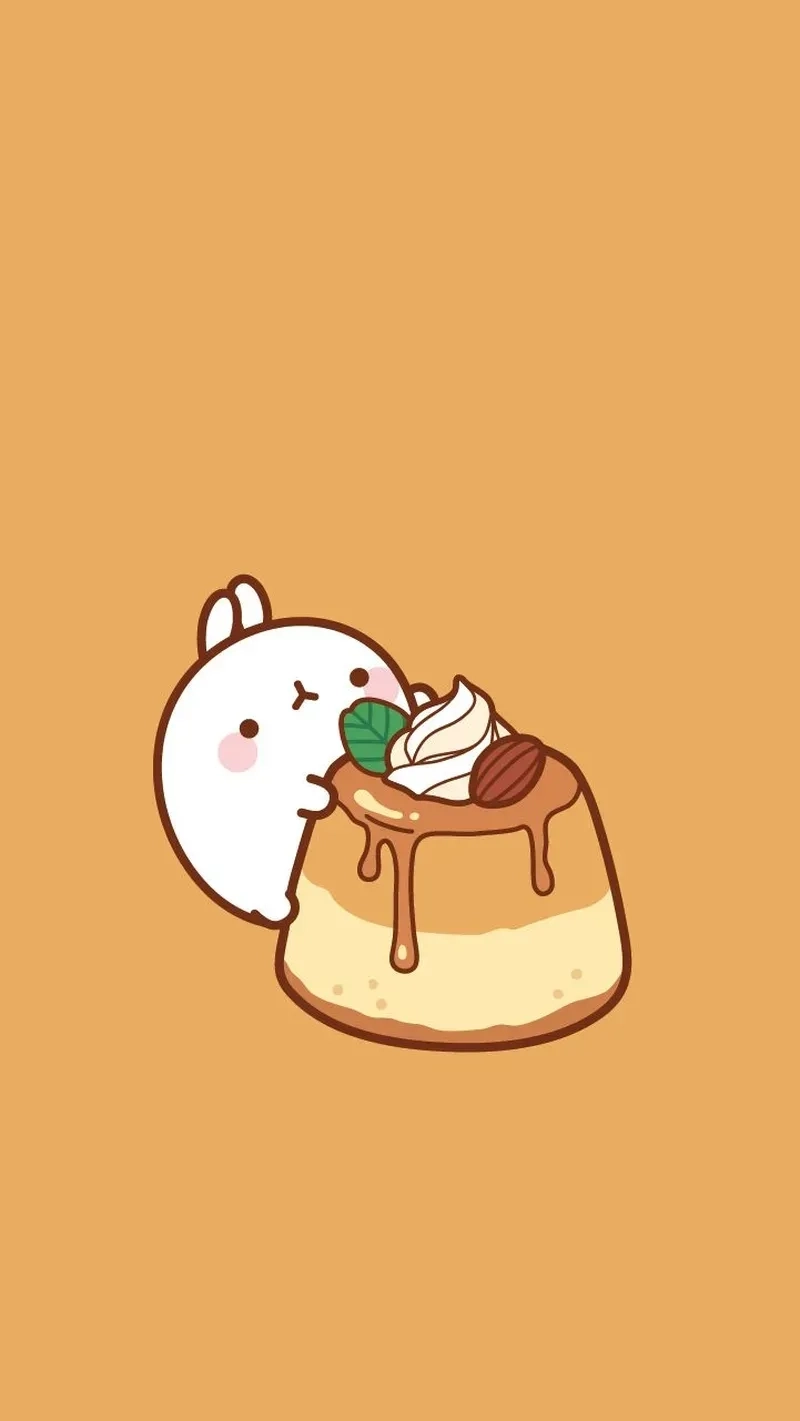 Dễ thương thỏ cute hình chibi phong cách kawaii 