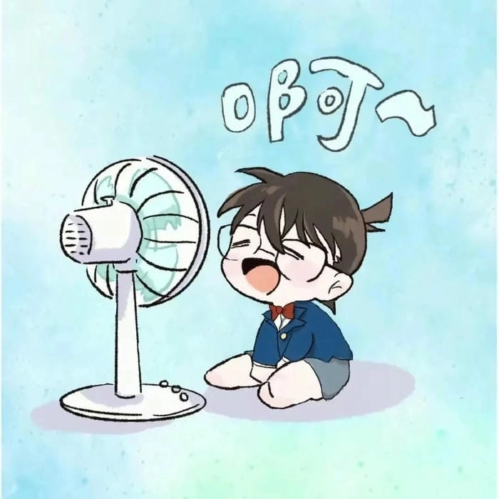 Thám tử lừng danh Conan chibi phong cách vui nhộn 
