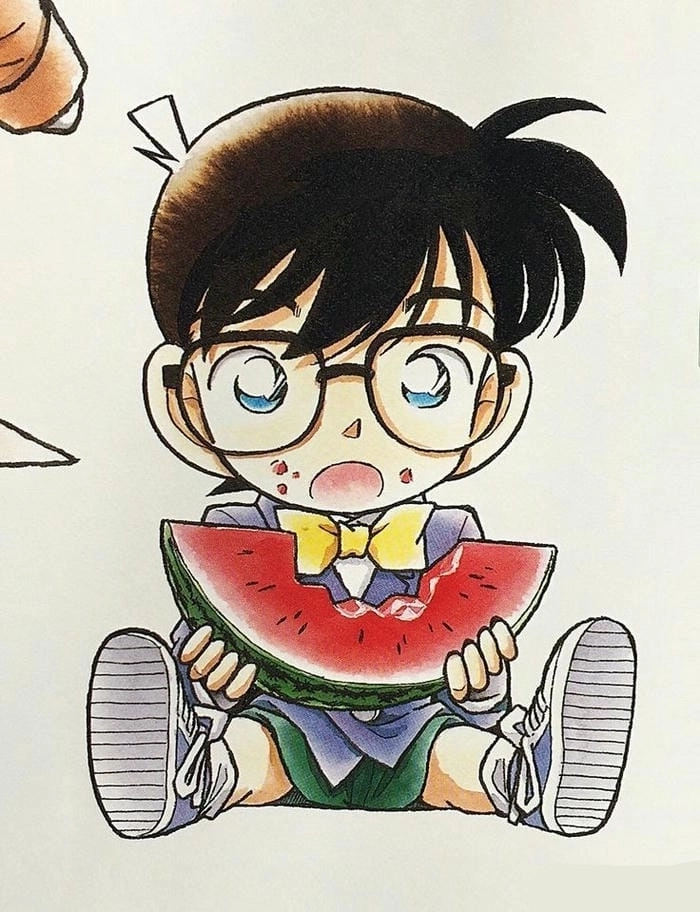 Thám tử lừng danh Conan chibi phong cách vui nhộn 
