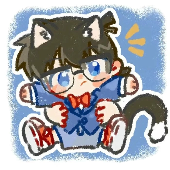 Hình ảnh Conan và Ran chibi tình cảm đáng yêu 