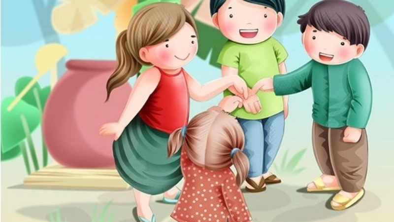  Trò chơi đồng dao dân gian, nét đẹp văn học Việt Nam