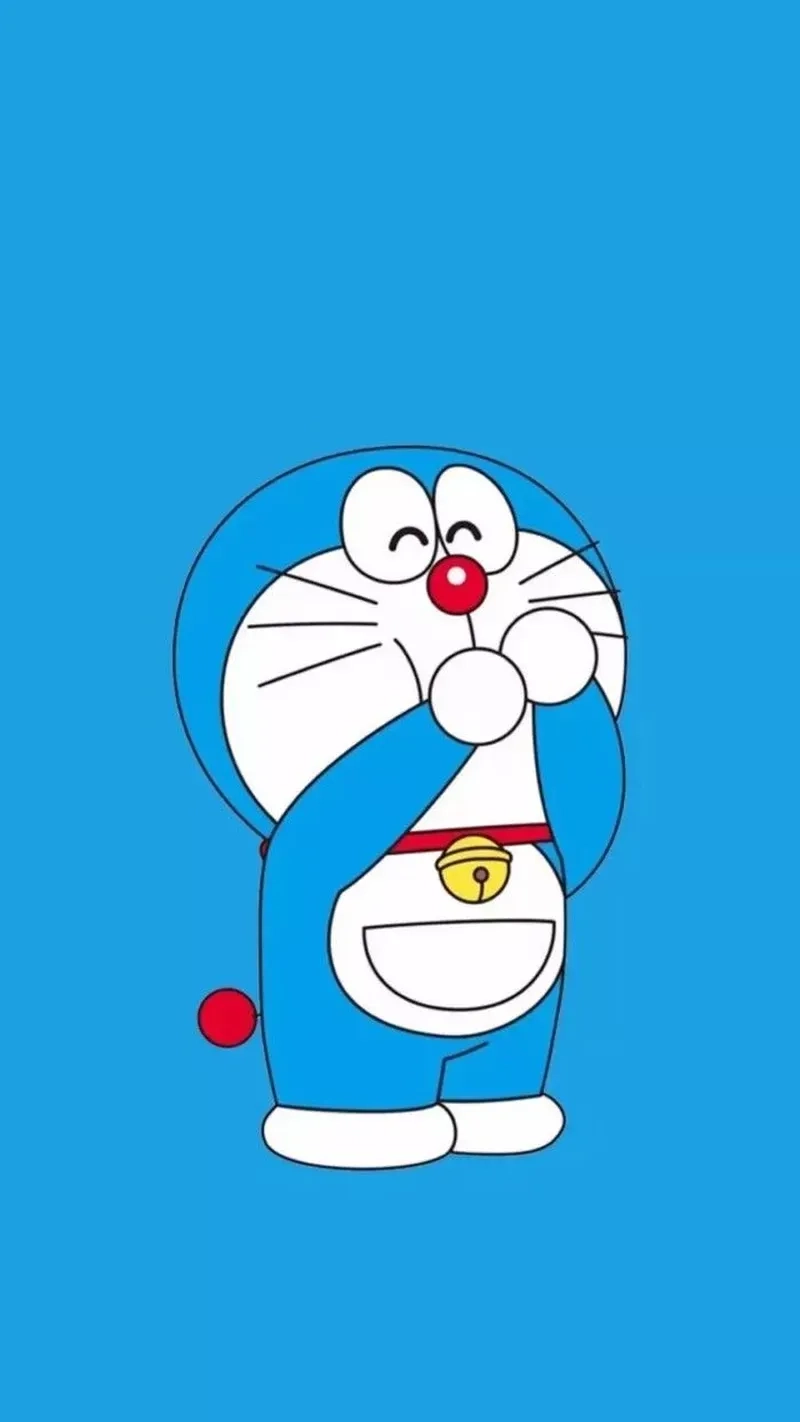 Doraemon chibi thần thái đáng yêu phong cách vui nhộn 