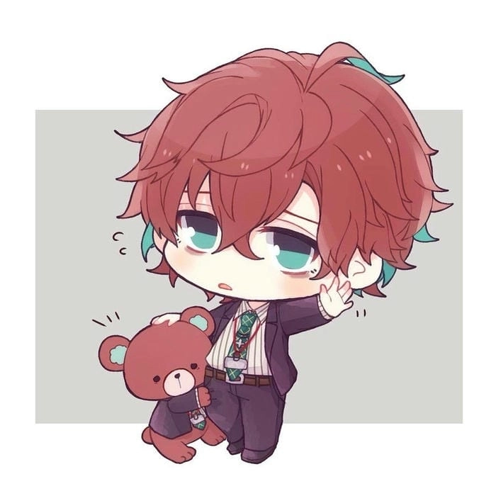 Chibi nam ảnh anime nam cute chibi nét vẽ kawaii 