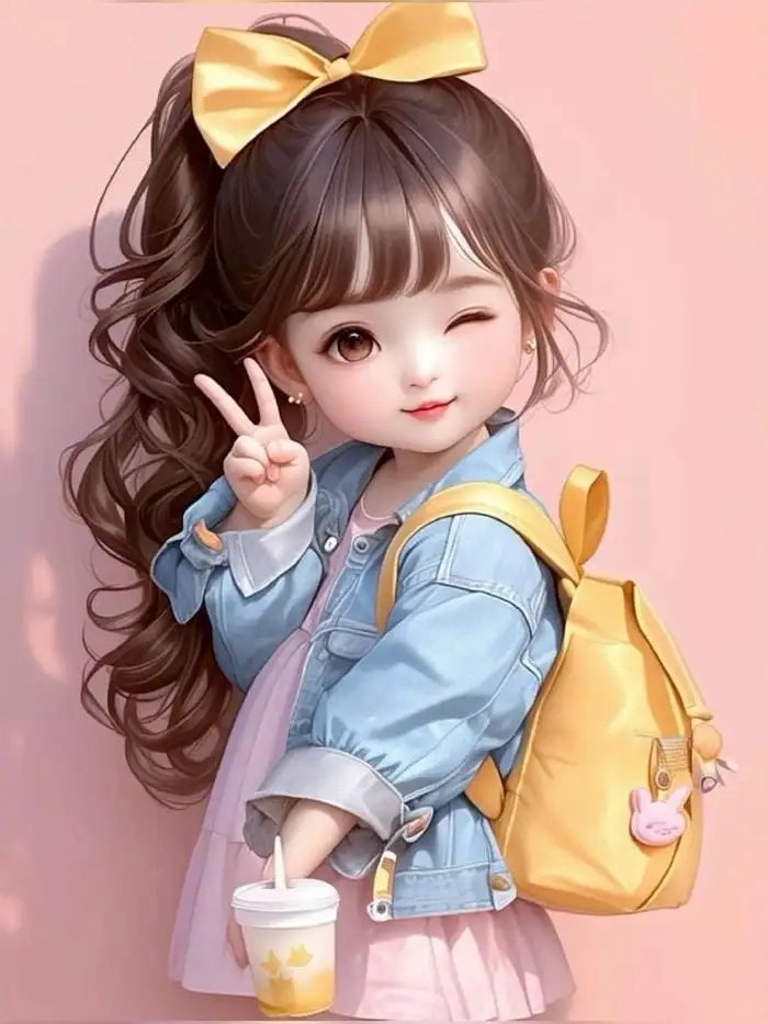 Avatar chibi hình ảnh chibi nữ cute phong cách kawaii 