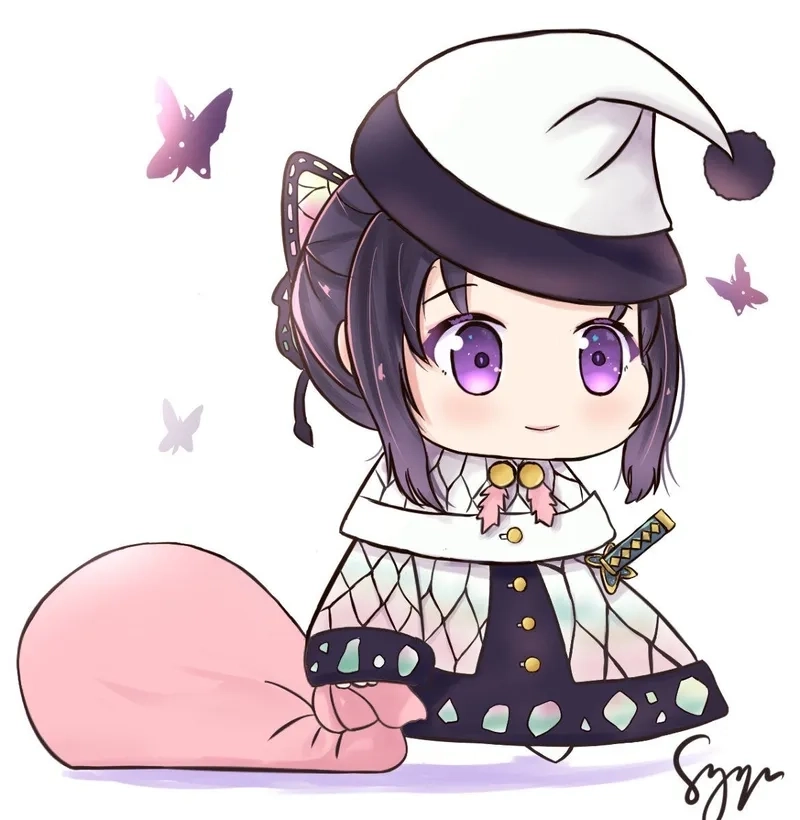 Học cách vẽ Shinobu chibi đơn giản cực nhanh và dễ