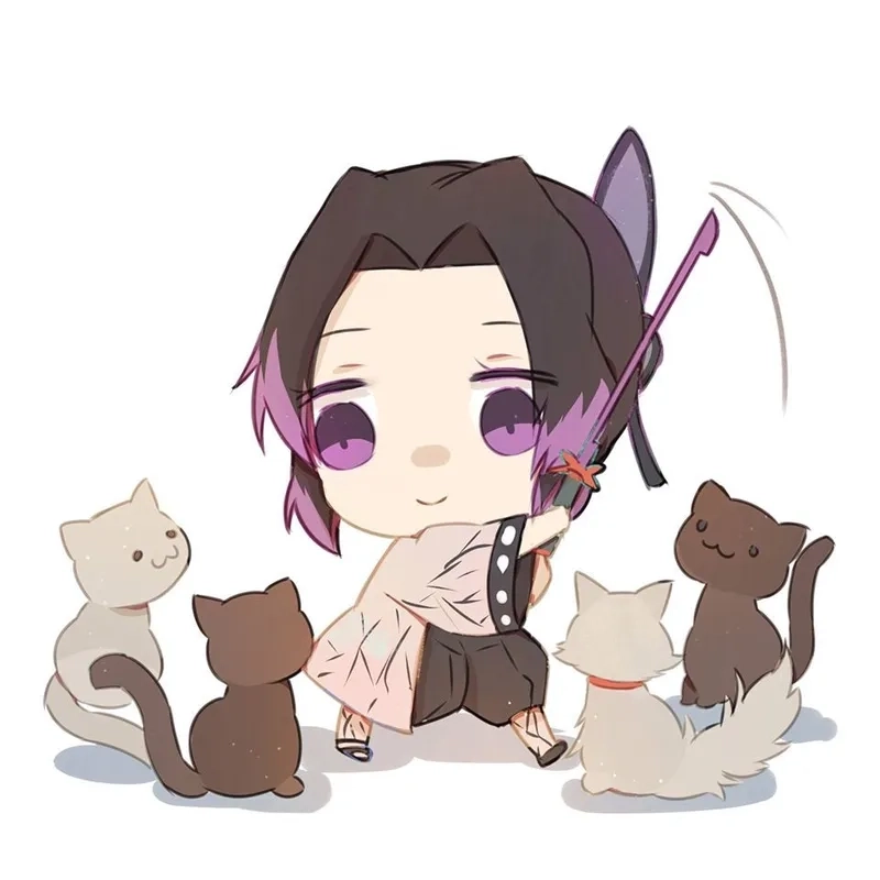 Mẫu Shinobu chibi dễ vẽ giúp bạn tập vẽ mỗi ngày