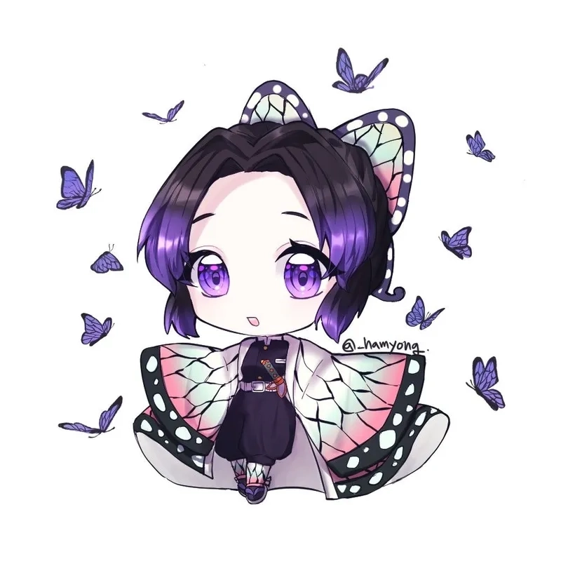 Kawaii Shinobu chibi đáng yêu đến tan chảy con tim
