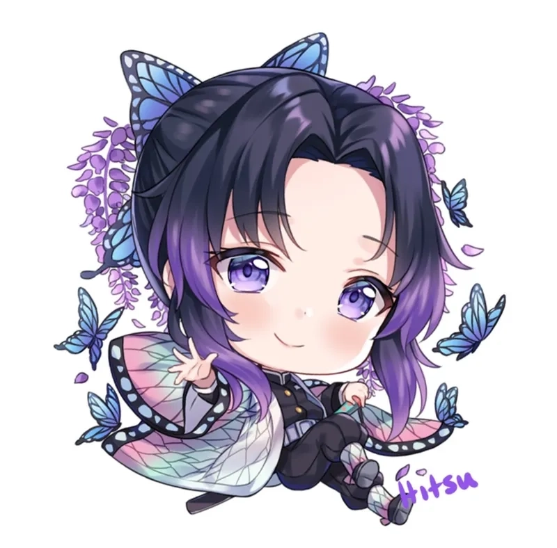 Top ảnh Shinobu chibi cute đẹp khiến bạn yêu thích