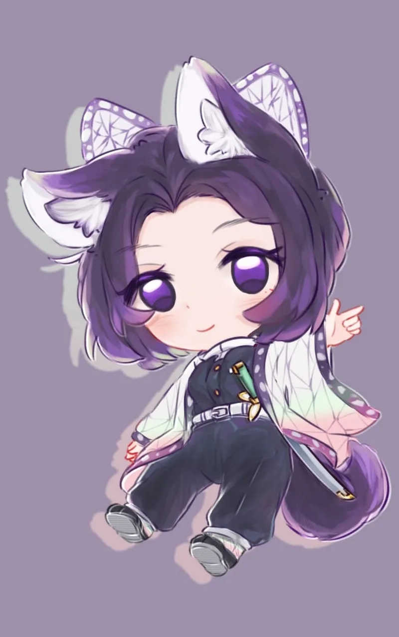 Ý tưởng Shinobu chibi drawing độc đáo cho người vẽ