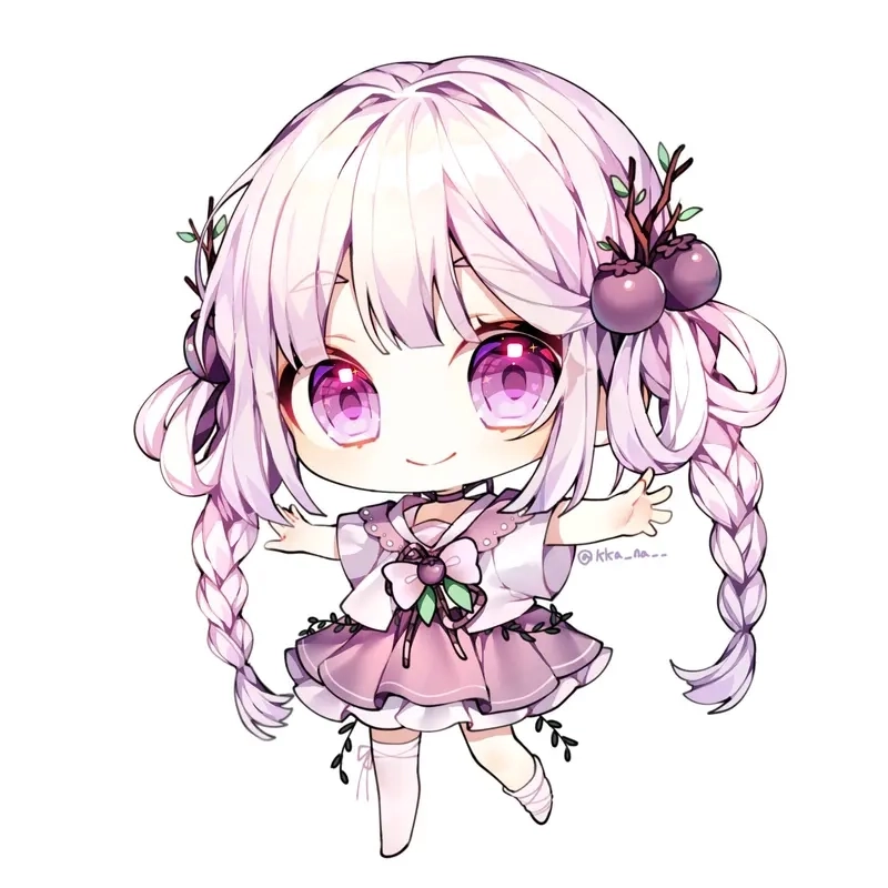 Thể hiện cá tính với hình nền anime chibi cute dễ thương