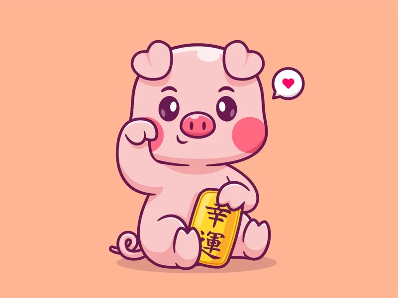 Heo chibi ngộ nghĩnh khiến ai nhìn cũng phải mỉm cười