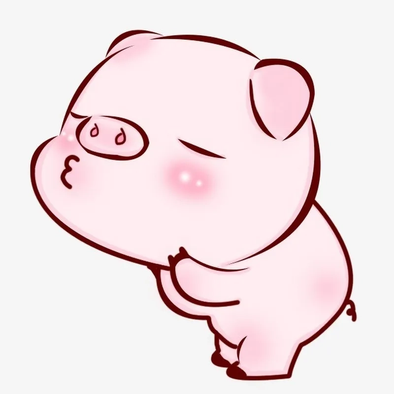 Heo con chibi dễ mến dành riêng cho fan hình ảnh cute