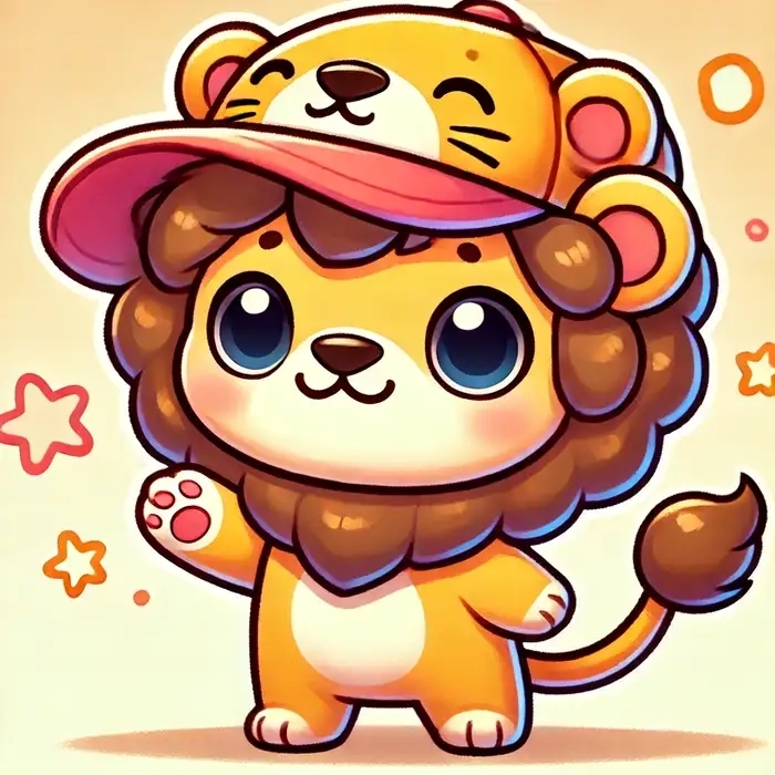 Chibi cung Sư Tử thần thái hoàng đạo vui nhộn 
