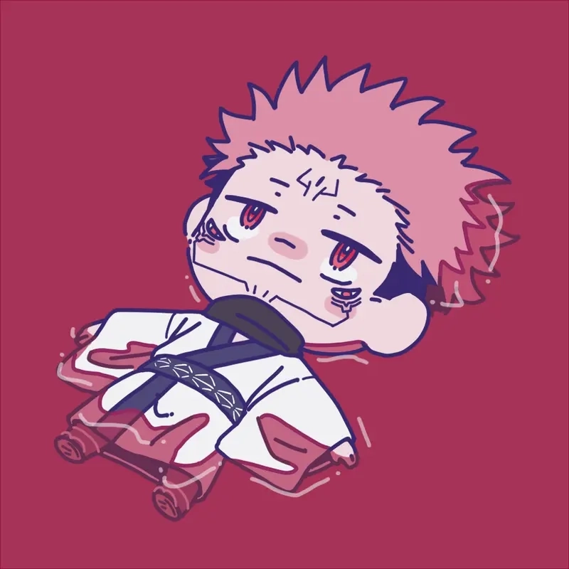 Thú vị với phiên bản Sukuna chibi cat siêu đáng yêu