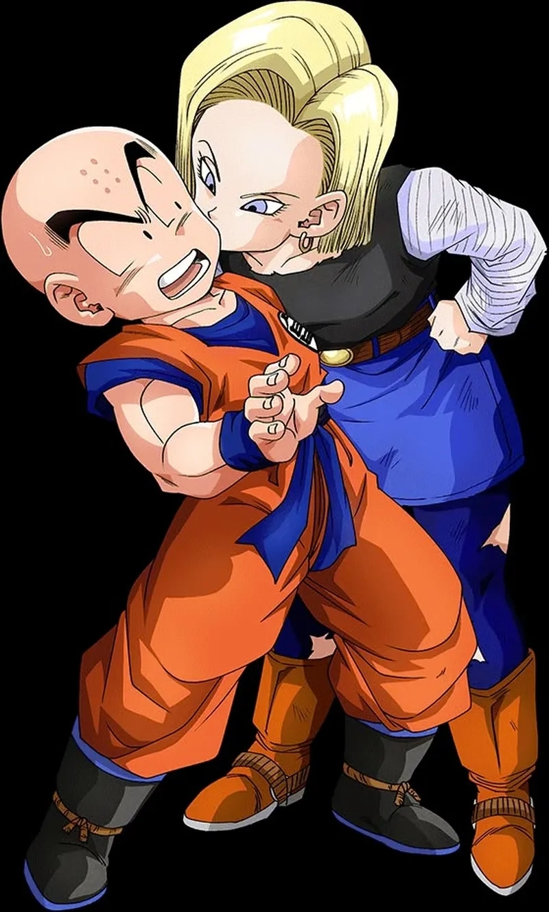 Tình yêu cảm động của Android 18 And Krillin trong Dragon Ball