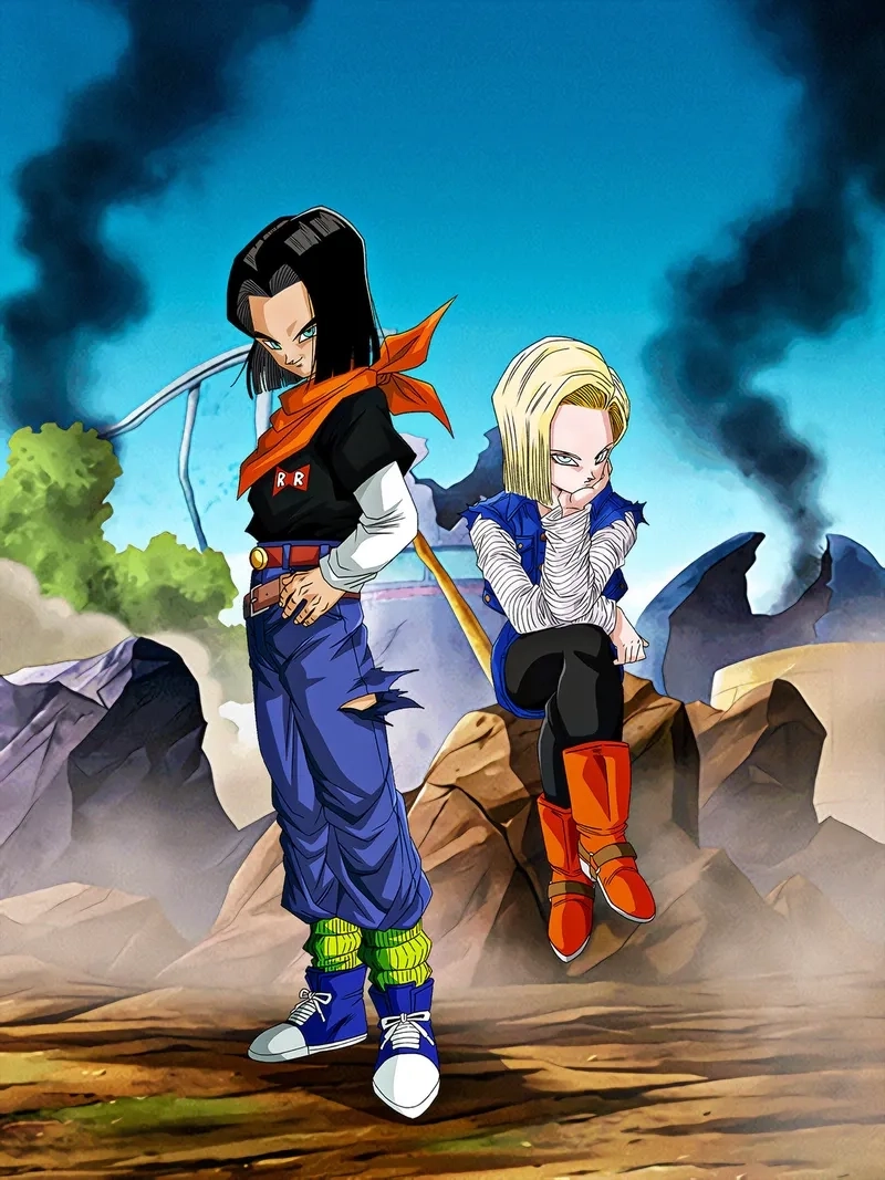 Cuộc đối đầu nghẹt thở Gohan Vs Android 17 18
