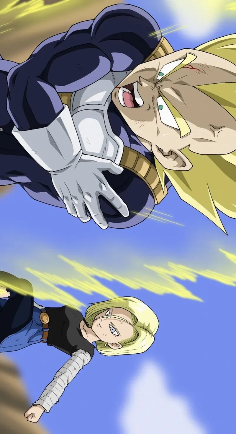 Khoảnh khắc Android 18 Vs Vegeta khiến người xem bất ngờ