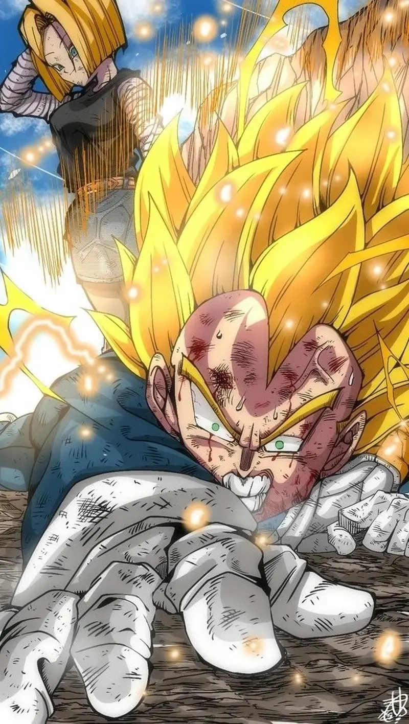 Khoảnh khắc Android 18 Vs Vegeta khiến người xem bất ngờ