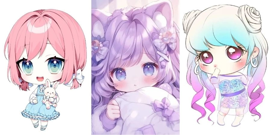 Ý nghĩa về ảnh nữ chibi cute đầy cảm hứng