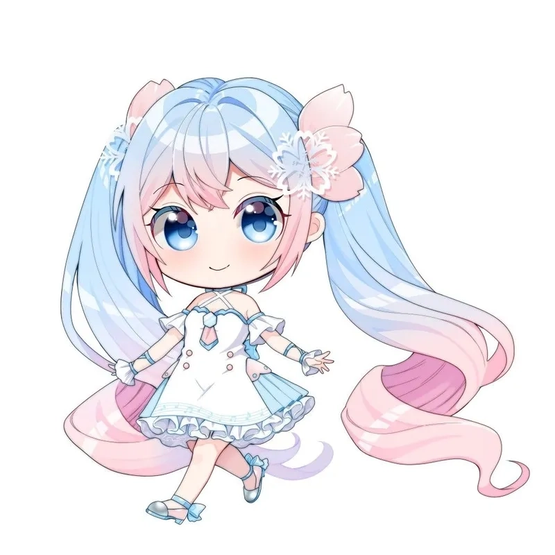 Thể hiện cá tính với hình chibi ngầu nữ chất lừ